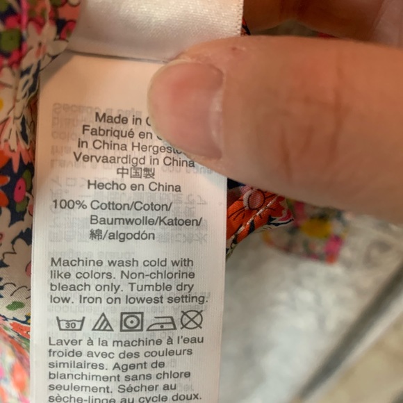 FABULOUS! J Crew Liberty of London ruffle bib top🎉👏🏻 - Picture 11 of 12